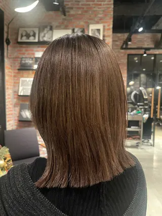 ミディアム rin 🖤〈大宮〉のヘアスタイル