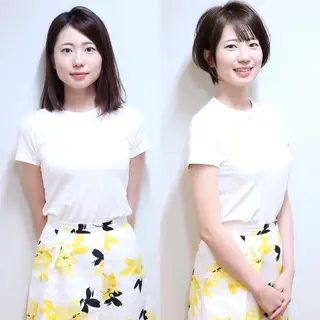 ショート カラー 松本 俊樹のヘアスタイル
