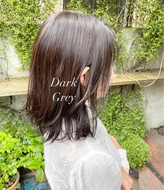 ミディアム カラー 小顔ショート✁ ⁂Yukari⁂のヘアスタイル