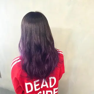 ロング カラー パーマ ヘアアレンジ メンズ キッズ kobayashi $hogoのヘアスタイル