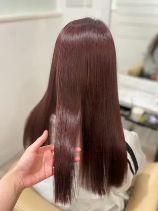 ロング ボブ/艶髪 soleilrukaのヘアスタイル