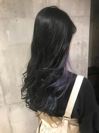 ロング カラー パーマ ヘアアレンジ メンズ キッズ ネイル マツエク・マツパ EnBlesS西宮 マンツーマン神道有基のヘアスタイル