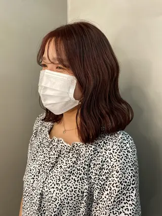 ミディアム 武智 未来のヘアスタイル