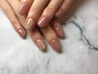 ネイル ネイルリボン 受付スタッフのネイルデザイン