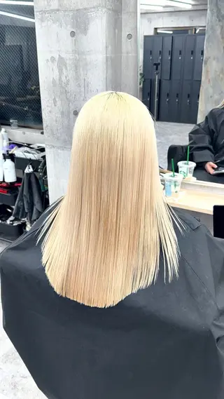 カラー ハイトーン特化 名古屋/たまきのヘアスタイル