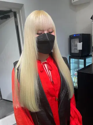 ロング カラー ryuei /原宿のヘアスタイル