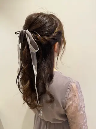 ロング ヘアアレンジ 艶髪🌿美髪 大塚礼乃【西荻窪】のヘアスタイル