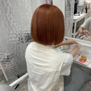 カラー ヘアアレンジ/ 暖色🩵hazukiのヘアスタイル