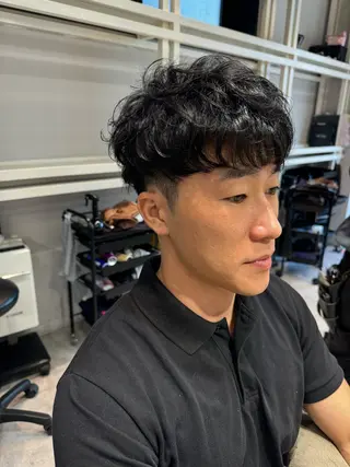 ショート パーマ メンズ 似合う髪型が 分からない方へのヘアスタイル