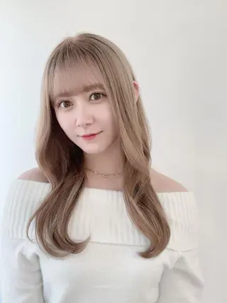 セミロング カラー パーマ ヘアアレンジ メンズ キッズ ネイル マツエク・マツパ アイブロウ 渋谷レイヤーカット❌ 縮毛矯正専門/武田涼のヘアスタイル