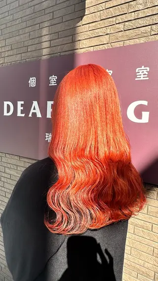 ロング カラー 個室サロン🕊️ 飯塚優希のヘアスタイル