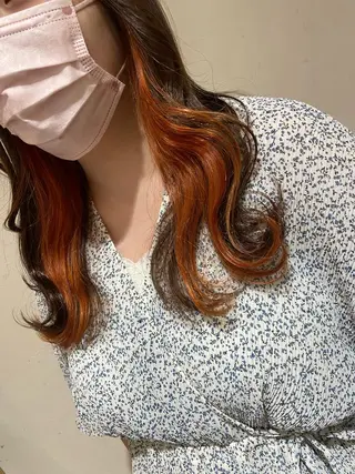 セミロング カラー カウンセリング重視 🌿‬Tsuyukiのヘアスタイル