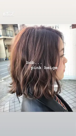ミディアム カラー パーマ ヘアアレンジ メンズ キッズ ネイル マツエク・マツパ パーソナルカラー☆ 永尾拓也のヘアスタイル