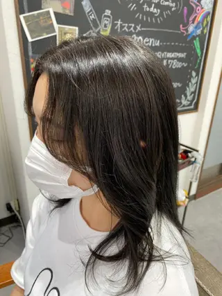 ロング へんみ みかのヘアスタイル