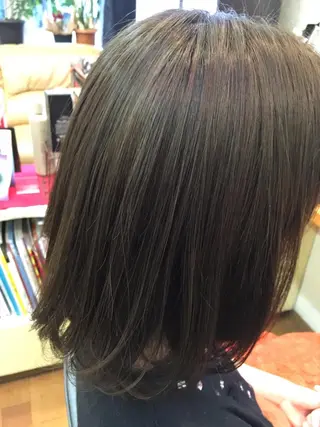 ミディアム カラー YAP！HAIR トコツメアヤノのヘアスタイル