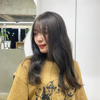 ロング 茜璃/ブリーチカラー /レイヤーカットのヘアスタイル