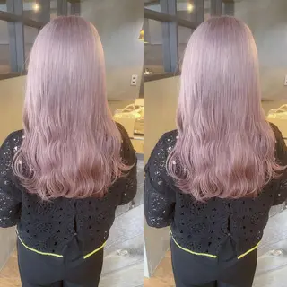 セミロング カラー yoriダブルカラー 代表すがわらのヘアスタイル