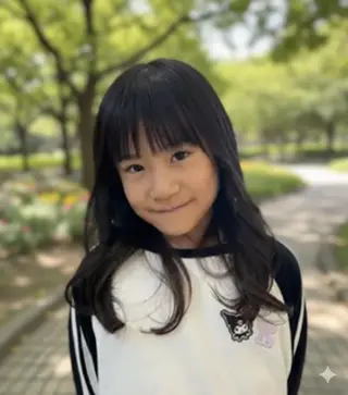 キッズ レイヤー×顔周り/ 髪質改善/川上京香のヘアスタイル