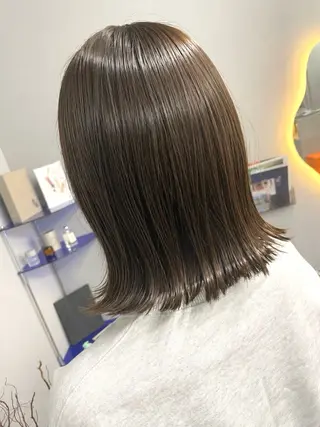 ミディアム 藤田 海斗のヘアスタイル