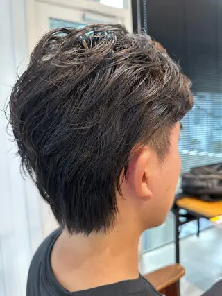 ショート メンズ マンツーマンサロン 髪質改善⭐︎代官山のヘアスタイル