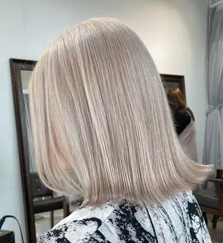 セミロング カラー ヘアアレンジ 🌹TikTok４万 ﾌｫﾛﾜｰ🌹AKIのヘアスタイル