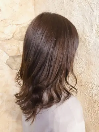 セミロング カラー ✨髪質改善 の匠❗️MASAのヘアスタイル