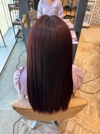 ロング カラー 万司 来望のヘアスタイル