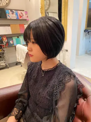 ショート 藤田 遼のヘアスタイル