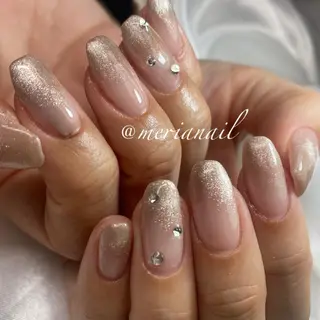 ロング カラー メンズ ネイル アイブロウ INFINITY Sachiのネイルデザイン