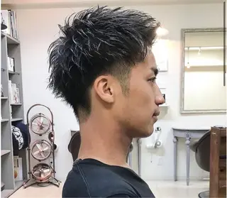 ショート カラー 美髪矯正・レイヤー 倉友哉のヘアスタイル