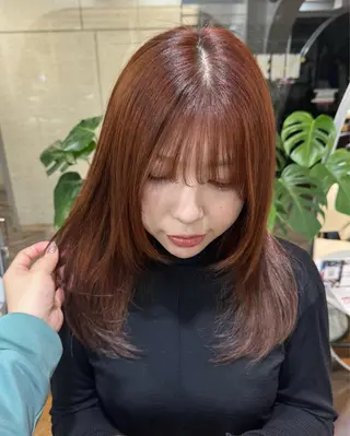 ミディアム カイ マコトのヘアスタイル