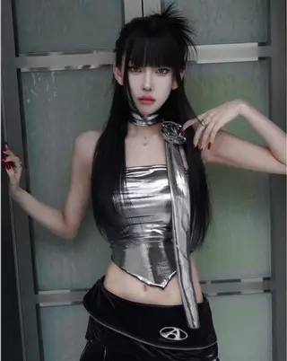 ロング カラー 原宿プルエクステ 🎀NENE🎀のヘアスタイル