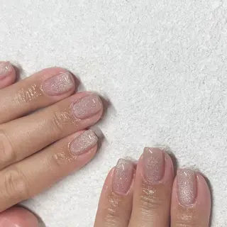 ネイル パラジェルネイル 大人可愛/シンプルのネイルデザイン