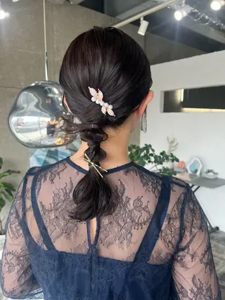 ヘアアレンジ eim AYUKAのヘアスタイル