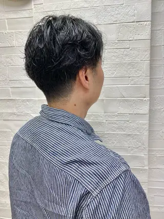 パーマ メンズ 🌙𝑳𝑼𝑵𝑨 工藤/メンズカット✂のヘアスタイル