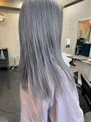 セミロング カラー ⭕️ダメージレス特化 髪質改善🥇丸山憲人のヘアスタイル