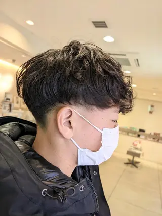 パーマ メンズ 小川 健治✨のヘアスタイル