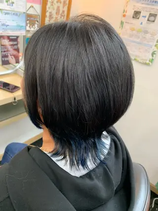 ミディアム 美容室 ドルチェのヘアスタイル