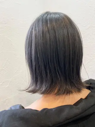 ミディアム TOMOKO 髪質改善💫縮毛矯正のヘアスタイル