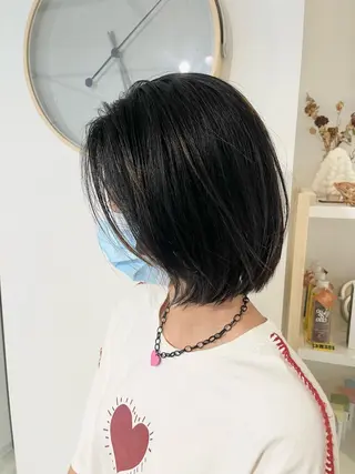 ショート 栄/レイヤーカット /ケアブリーチ🍁楓のヘアスタイル