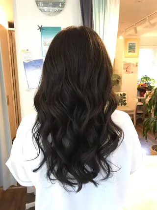 ロング カラー 🌈elua yukaのヘアスタイル