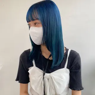 ロング カラー 中屋恵美🎨 Designカラーのヘアスタイル