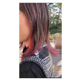 カラー 中野 誠子のヘアスタイル