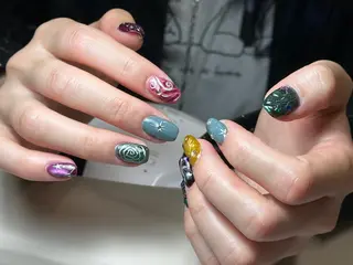 ネイル Eveネイル チップスカルプ専門店のネイルデザイン