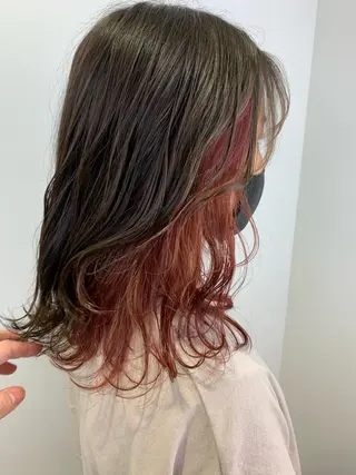 ミディアム カラー 【美髪を叶える】中谷 彰宏（アキ)のヘアスタイル