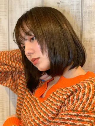 ミディアム 髪質改善/美髪のプ口 中島みきのヘアスタイル