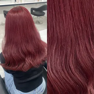 ロング カラー 履歴修正屋さん／ ブロンド／ホワイトのヘアスタイル