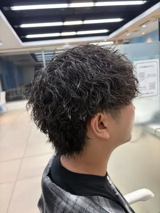 パーマ メンズ 原宿/ニュアンス パーマ/HAJIMEのヘアスタイル