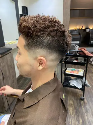 ショート メンズ 仁和山 晃のヘアスタイル
