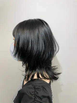 ミディアム 髪質改善/韓国風 /岡崎/松尾優依のヘアスタイル